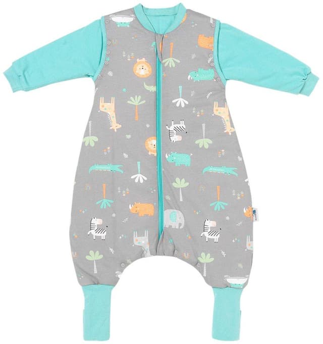 Sac de dormit cu picioruse si maneca lunga detasabila Safari 12-18 luni 3.5 Tog