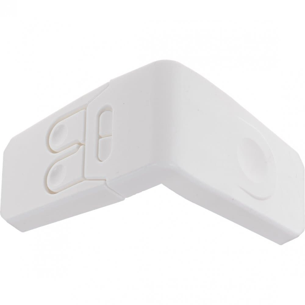 Sistem de siguranta din plastic pentru sertare 7x7 cm Ikonka alb
