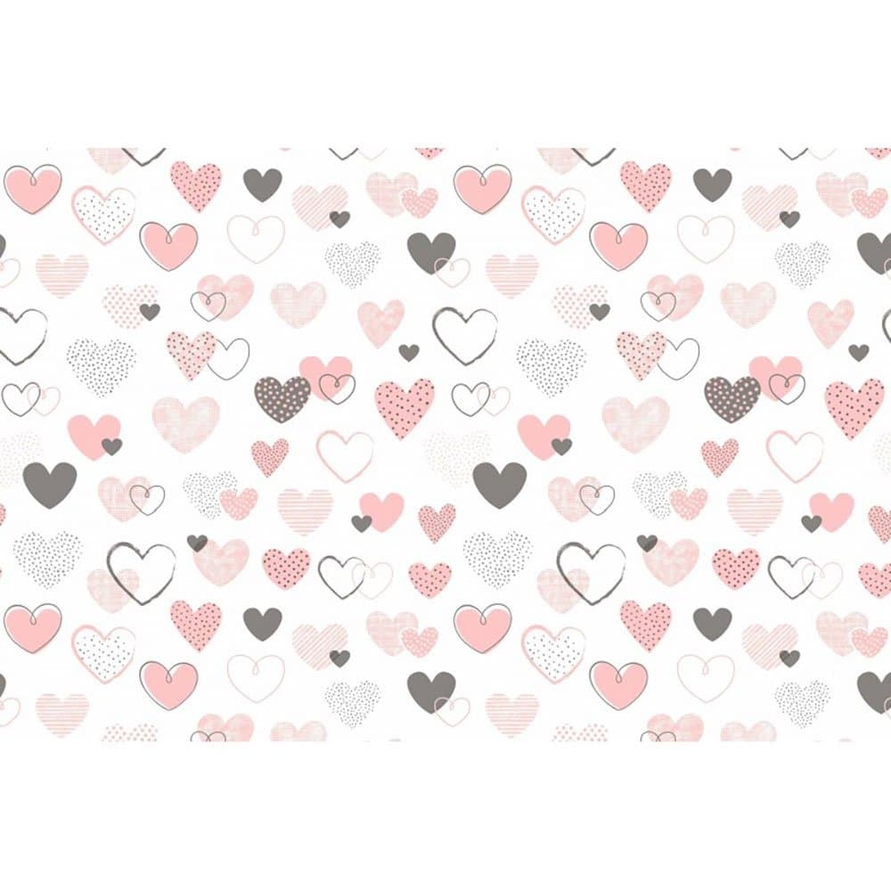 Lenjerie patut Hearts 4 piese multicolor