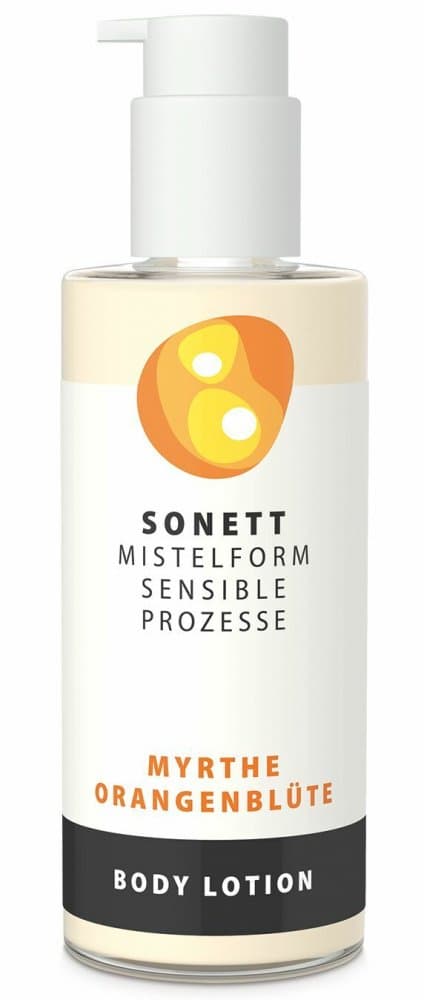 Lotiune de corp cu mirt si flori de portocal bio 145ml Sonett