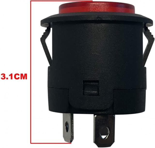 Buton pornire masinuta electrica cu 3 pini