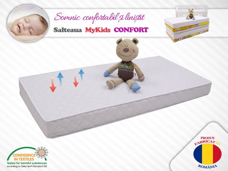 Saltea copii Cocos Confort I 130X80X12 cm