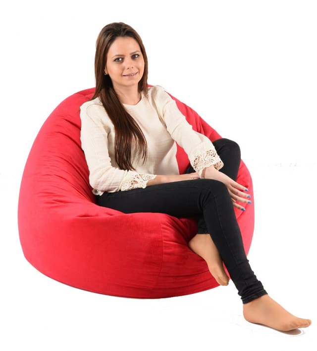 Fotoliu mediu relaxo xl raspberry gama diamond umplut cu perle polistiren fotoliu beanbag marca Pufrelax