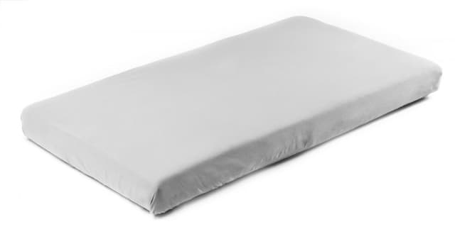 Cearsaf de bumbac jersey cu elastic Sensillo 140x70 cm gri