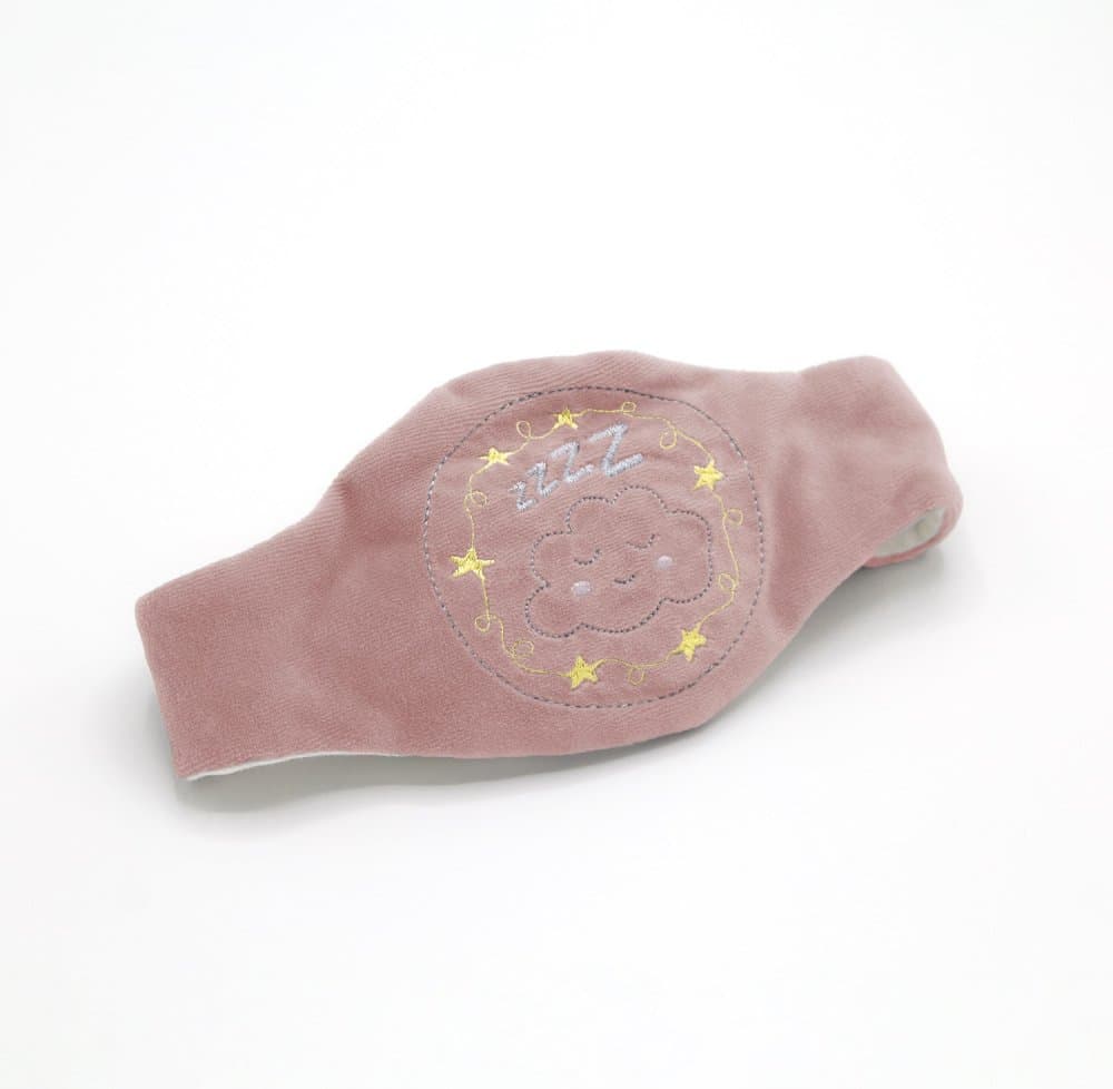 Centura anticolici cu samburi de cirese Sleepy Cloud Rose