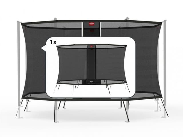 Plasa pentru siguranta trambulina 430-8 stalpi