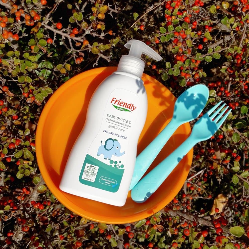 Detergent de vase fara miros 300ml Friendly Organic