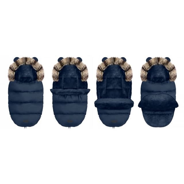 Sac de dormit 95x48 cm Ricokids potrivit pentru caruciorsanie Elmi Bleumarin