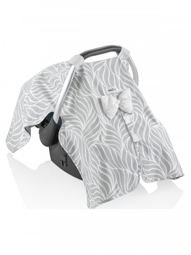 Parasolar BabyJem pentru scaun auto 0-13 kg Infant Cover Gri