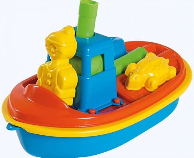Set de vacanta barca si accesorii pentru nisip