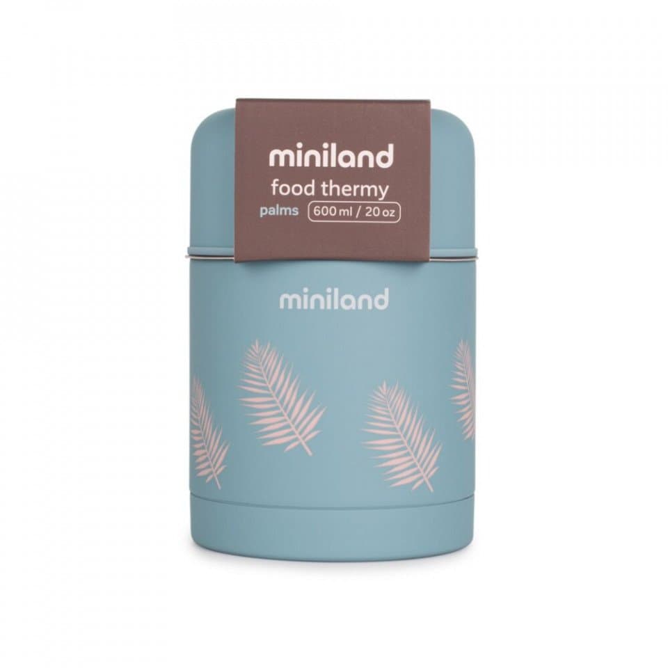 Termos mancare solida Miniland Terra Palms 600 ml