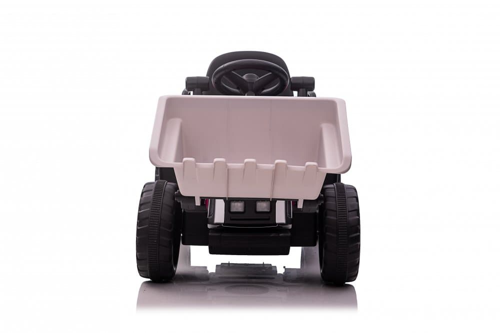 Tractor electric pentru copii Nichiduta Farm Track Verde 12V, 60W cu telecomanda si cupa mobila ,schimbator de viteze, unitate audio cu Mp3 si Usb , telecomanda cu selectare 3 viteze