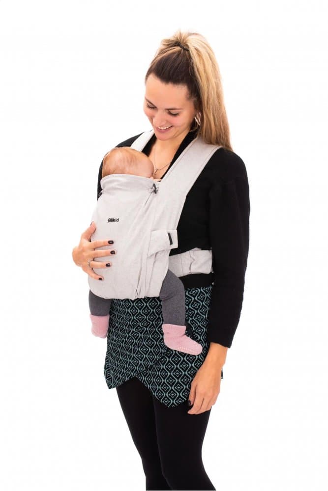 Marsupiu Fillikid natural 3.5-20 kg grey melange