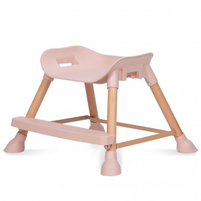 Scaun de masa 4 in 1 Kidwell Eatan Wood Pink