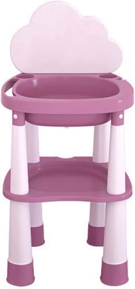 Lavoar Little Mom Purple pentru igiena copiilor, reglabil pe inaltime, fara BPA, varsta 3 ani+, dimensiuni 41,9 x 39 x84 cm
