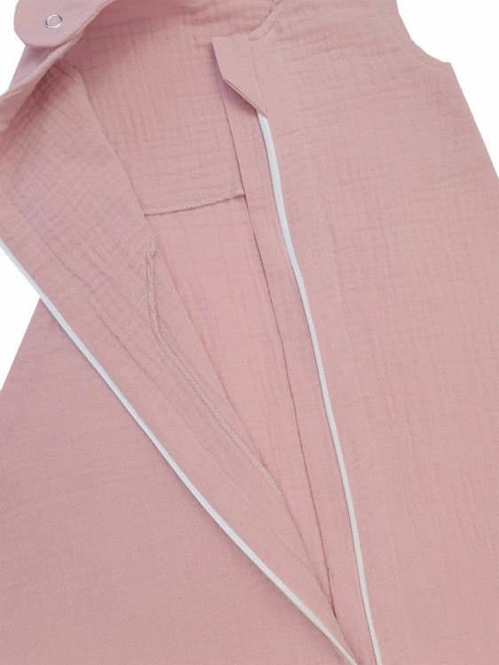 Sac de dormit din Muselina Blushing pink 60 cm