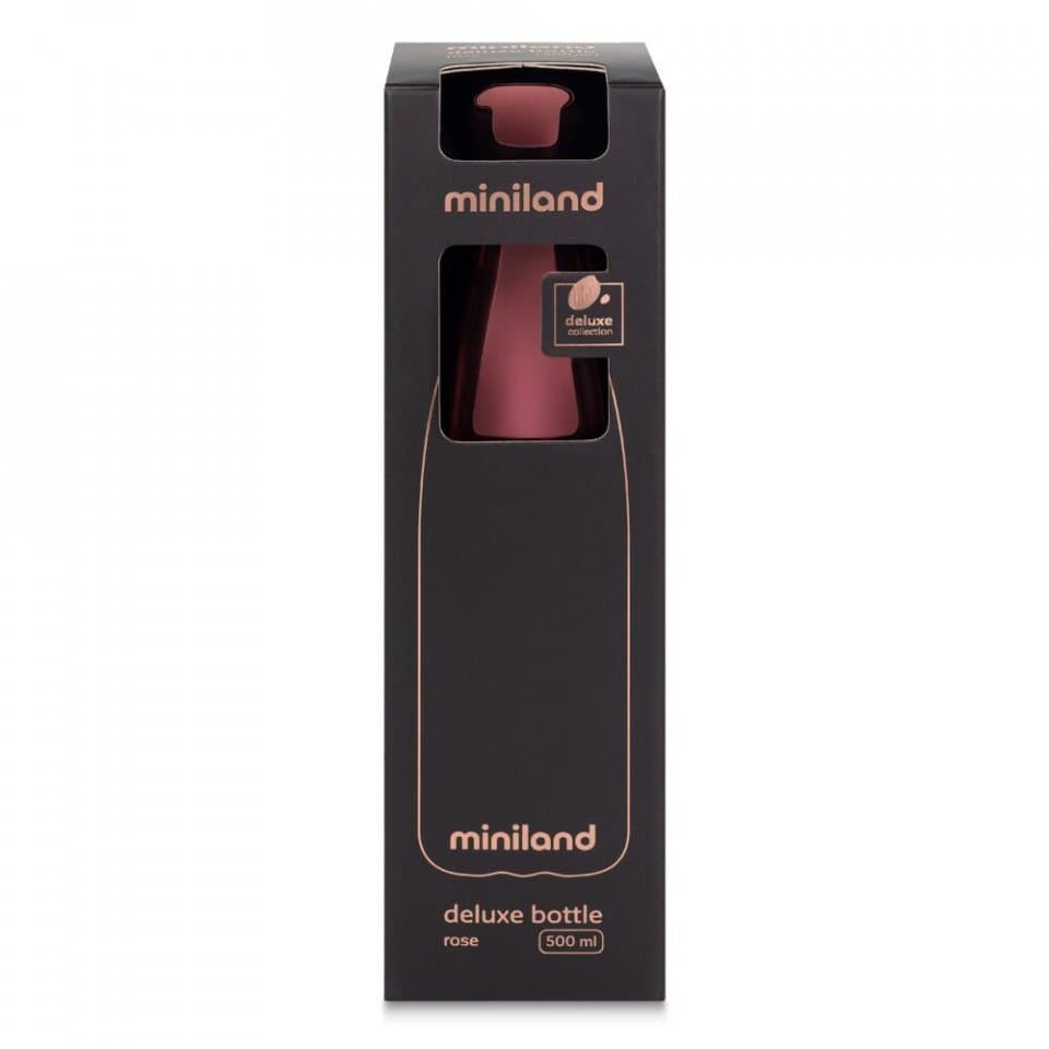 Sticla termos lichide Miniland Deluxe Rose 500 ml