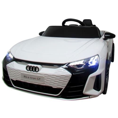 Masinuta electrica pentru copii R-Sport 70W cu telecomanda Audi E-Tron alb