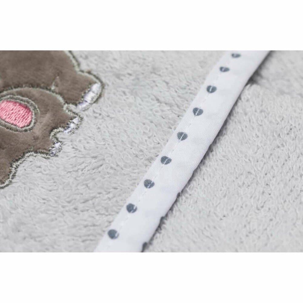 Prosop brodat cu manusa Fillikid Elefant grey