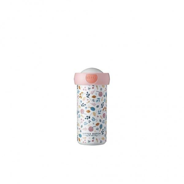 Sticla de apa Little Dutch pentru scoala 300 ml flori Mepal