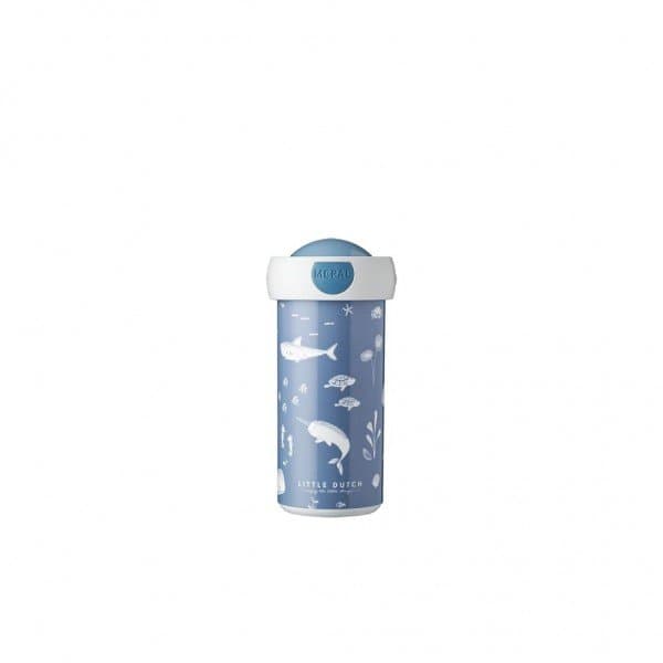 Sticla de apa Little Dutch pentru scoala 300 ml ocean Mepal