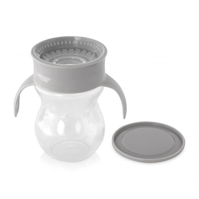 Cana de tranzitie anti-varsare sistem de baut din orice pozitie 360 grade 12 luni+ Grey