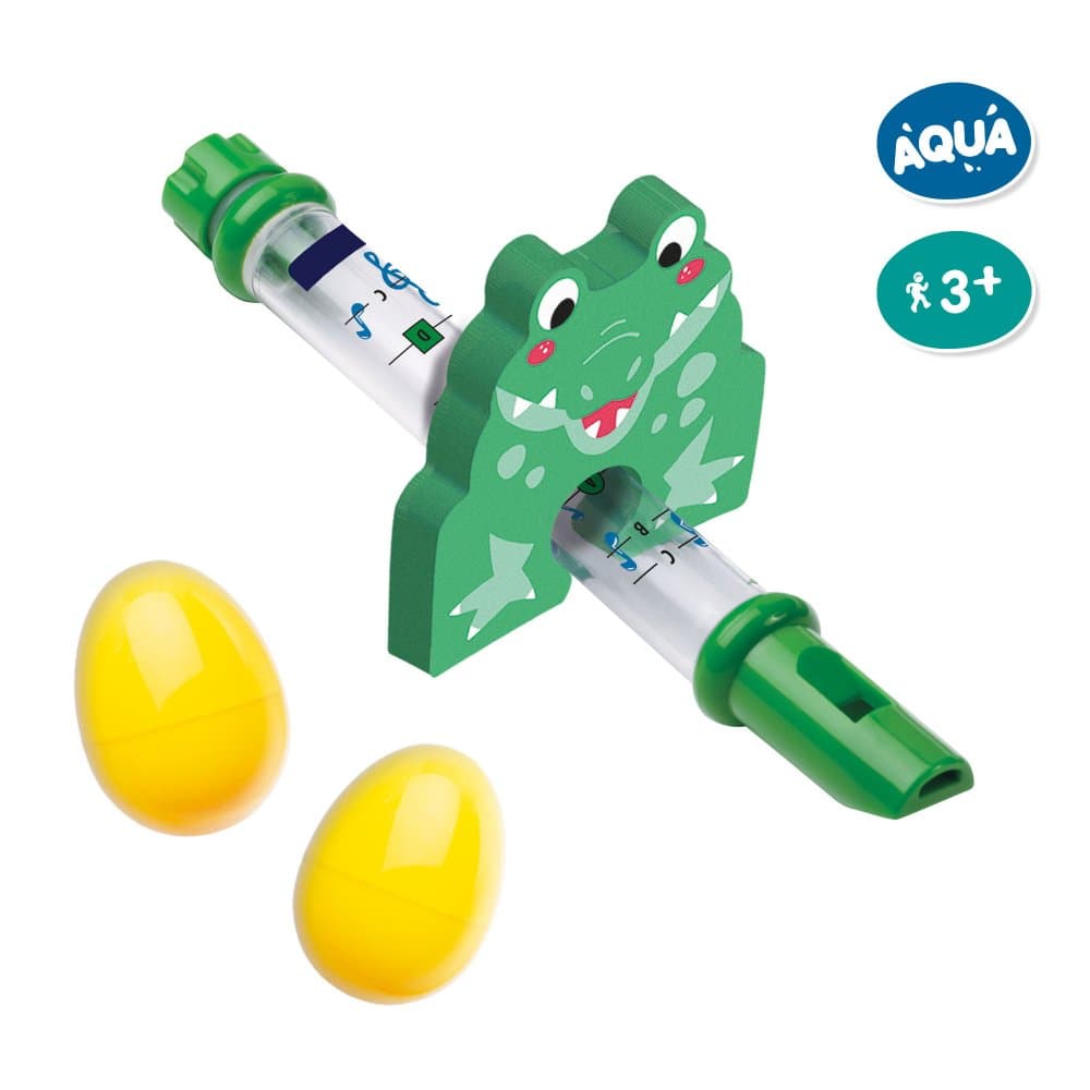 Jucarie de baie Fluier crocodil