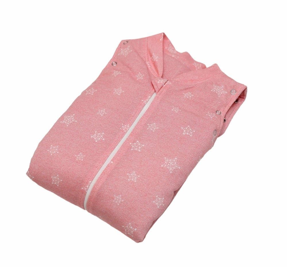 Sac de dormit cu picioruse 0.40.5 to KidsDecor Stars in your eyes Pink 80 cm