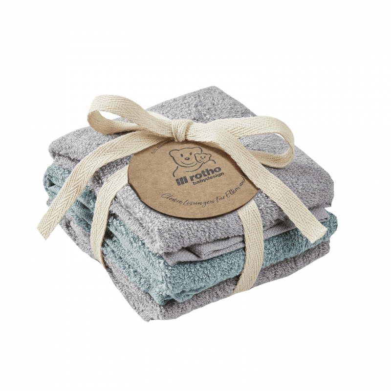 Set 3 lavete Rotho Babydesign din prosop pentru bebelusi