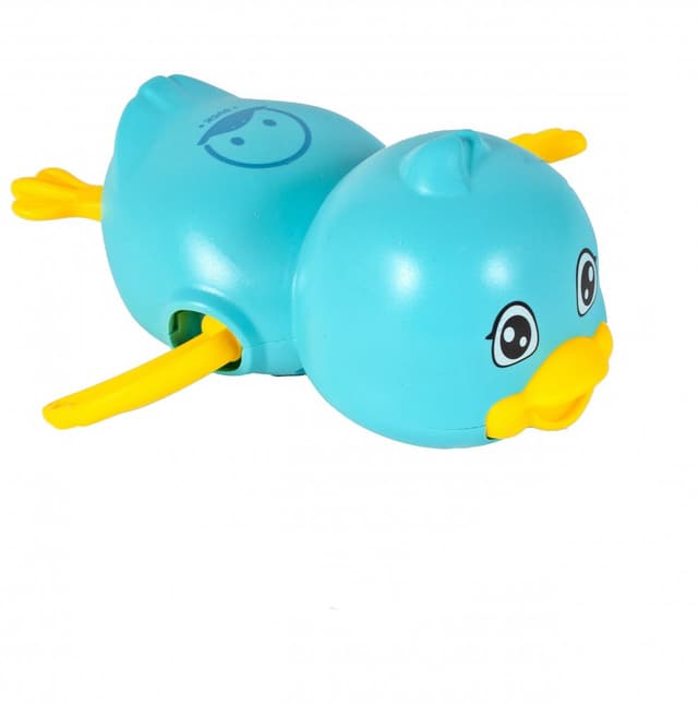 Jucarie de baie cu cheita Ratusca Inotatoare Blue