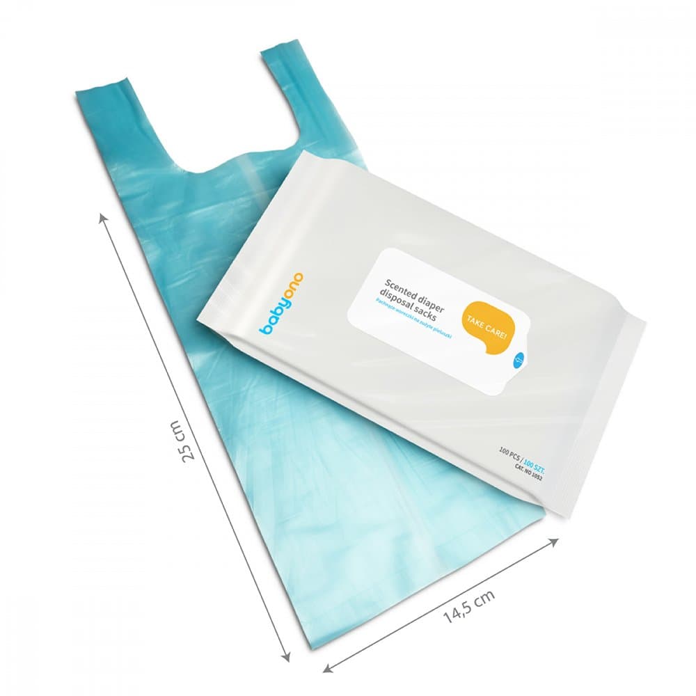 Saci parfumati pentru pampers Baby Ono 100 buc