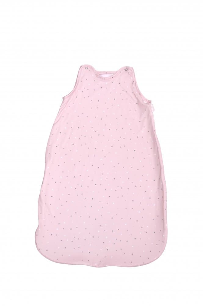 Sac de dormit de vara 95 cm bumbac ranforce pink sky