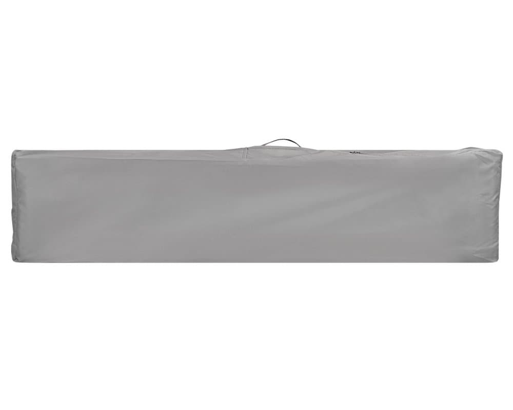 Tarc de joaca pentru copii KikkaBoo Enjoy Grey Cat 2023 cu pliere compacta,usa mare de acces cu fermoar,saltea pliabila moale,inele si geanta pentru transport incluse
