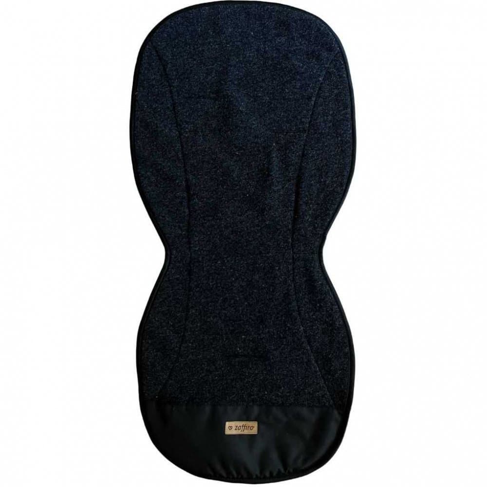 Salteluta pentru carucior Womar Zaffiro 85 cm lana fiarta si plasa AIR gri inchis