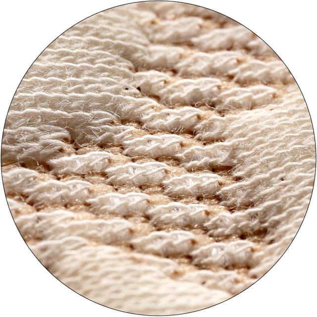 Saltea de pat ortopedica pentru copii 60x120 latex, cocos, husa bumbac, Econatura