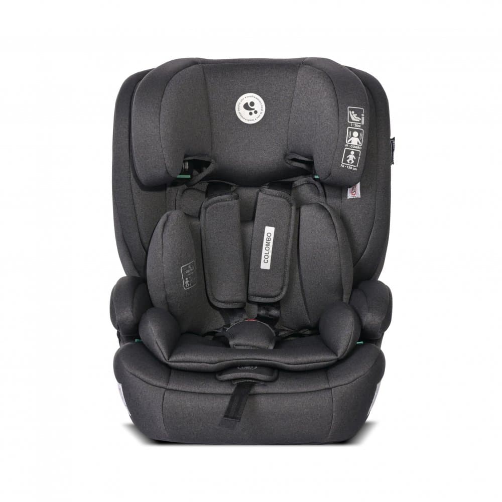Scaun auto pentru copii Colombo Black Jasper i-Size 15 luni-12 ani 76-150 cm