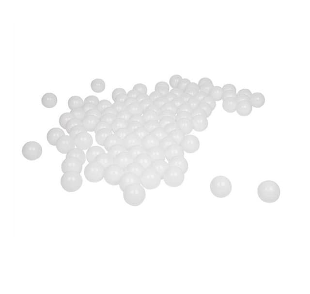 Set 500 bile din plastic diametru 7 cm PlayCity Premium White