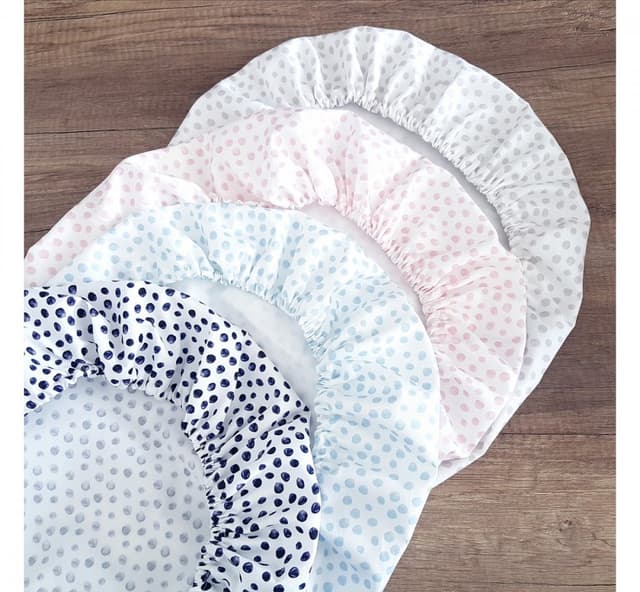 Cearsaf din bumbac cu elastic pe contur pentru landou si cosulete Animals Garden