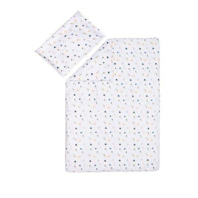 Lenjerie de pat Fillikid din jerse 2 piese Casute