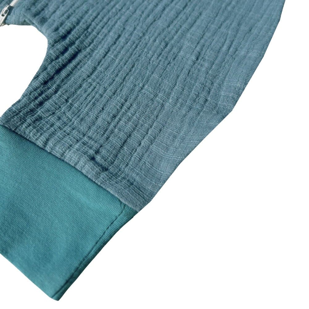 Sac de dormit cu picioruse 0.3 tog din muselina Cold Ice 70 cm