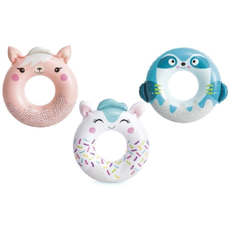 Colac gonflabil pentru inot Intex 84 x 76 cm Kitten
