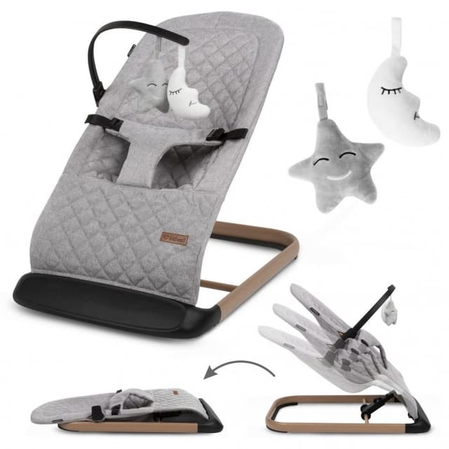 Balansoar pentru copii Kidwell Laro Full Wooden grey