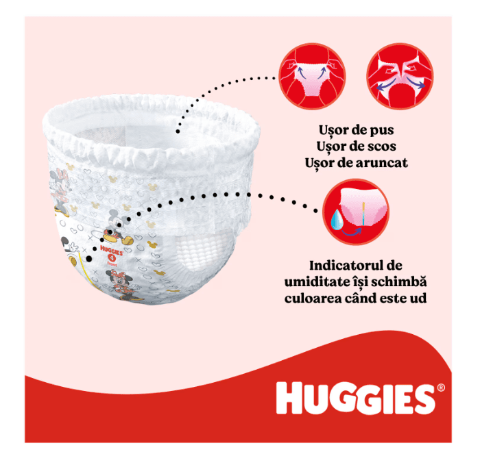 Scutece Huggies Pants Girl Nr. 5 12-17 kg 48 bucati
