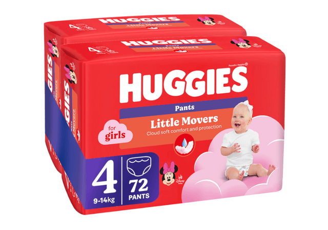 Scutece-chilotel Huggies Virtual Pack 4 Girl 9-14 kg, 72 buc