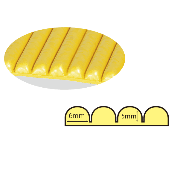 Panou protector pentru pereti Car Boy Safety galben din spuma 600x900x5mm