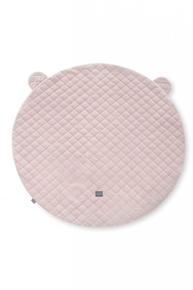 Covor pentru joaca cu urechi Catifea Royal Baby Pink