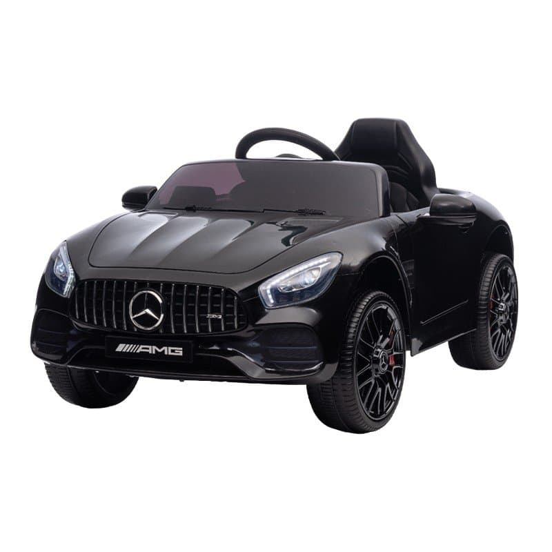 Masinuta electrica pentru copii Mercedes Benz amg gt, 2 motoare 20w, mp3, usbsd, suspensie, maxim 35 kg, 12v, negru