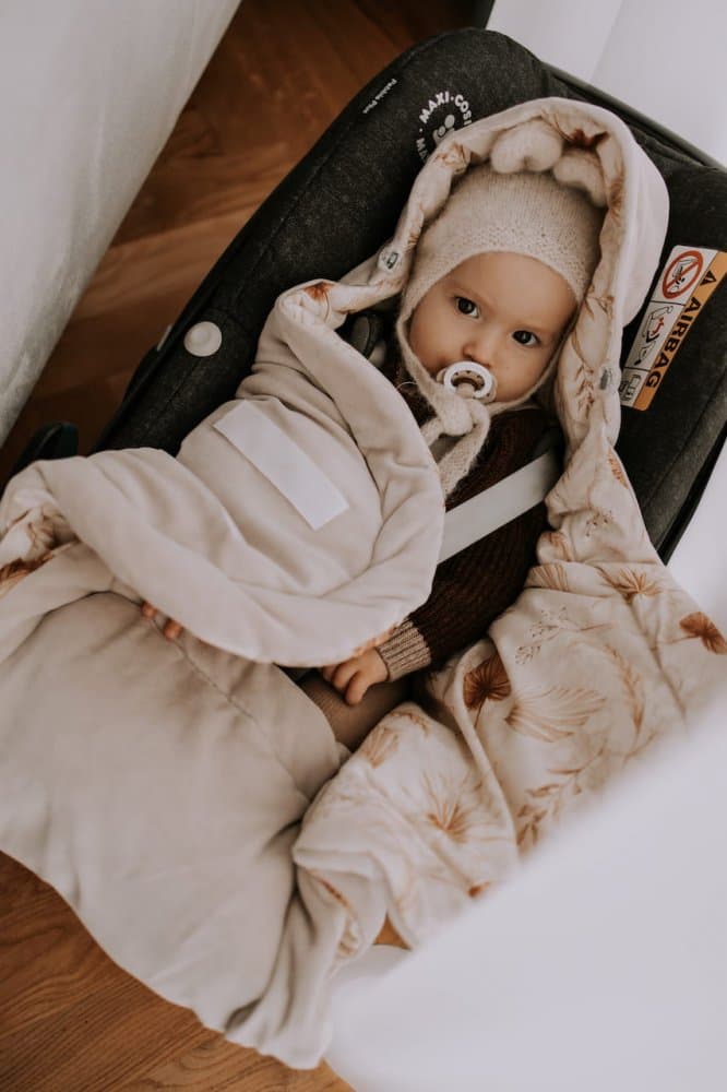 Paturica universala pentru scoica auto bumbaccatifea Boho Sand Sleepee 3 tog