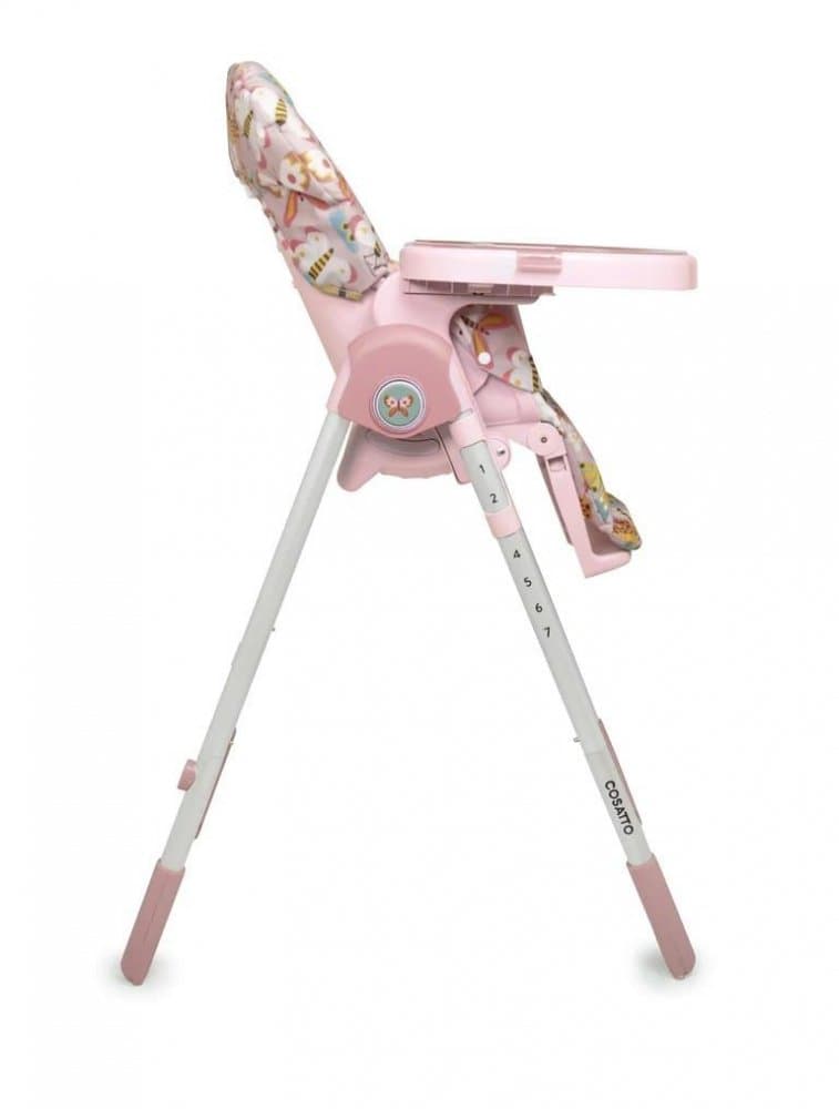 Scaun de masa Cosatto Noodle Butterfly 0+, greutate admisa 15 kg, 5 pozitii inclinare spatar