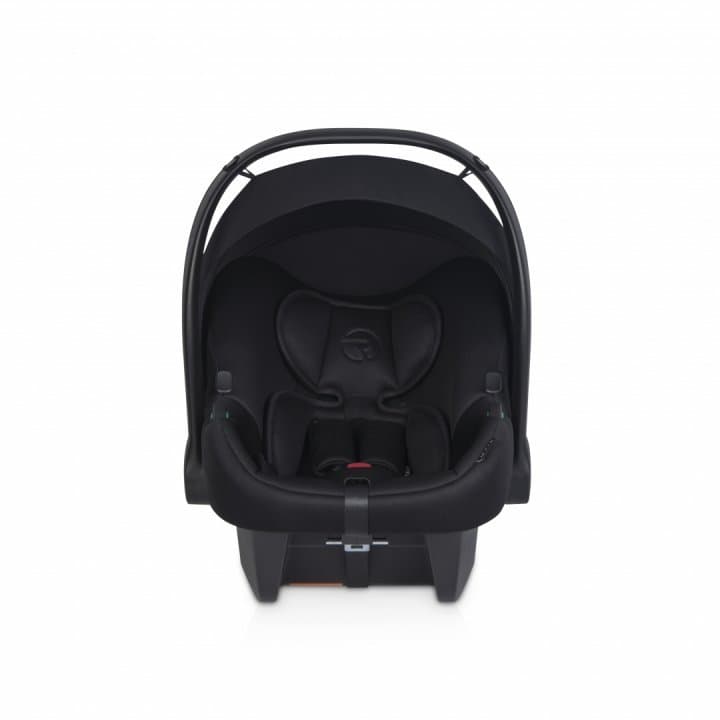 Scoica auto Avionaut Riko Cosmo, standard de siguranta european R129 iSize, testata ADAC, cu maner de transport reglabil, 40-87 cm sau 0-13 kg, Negru